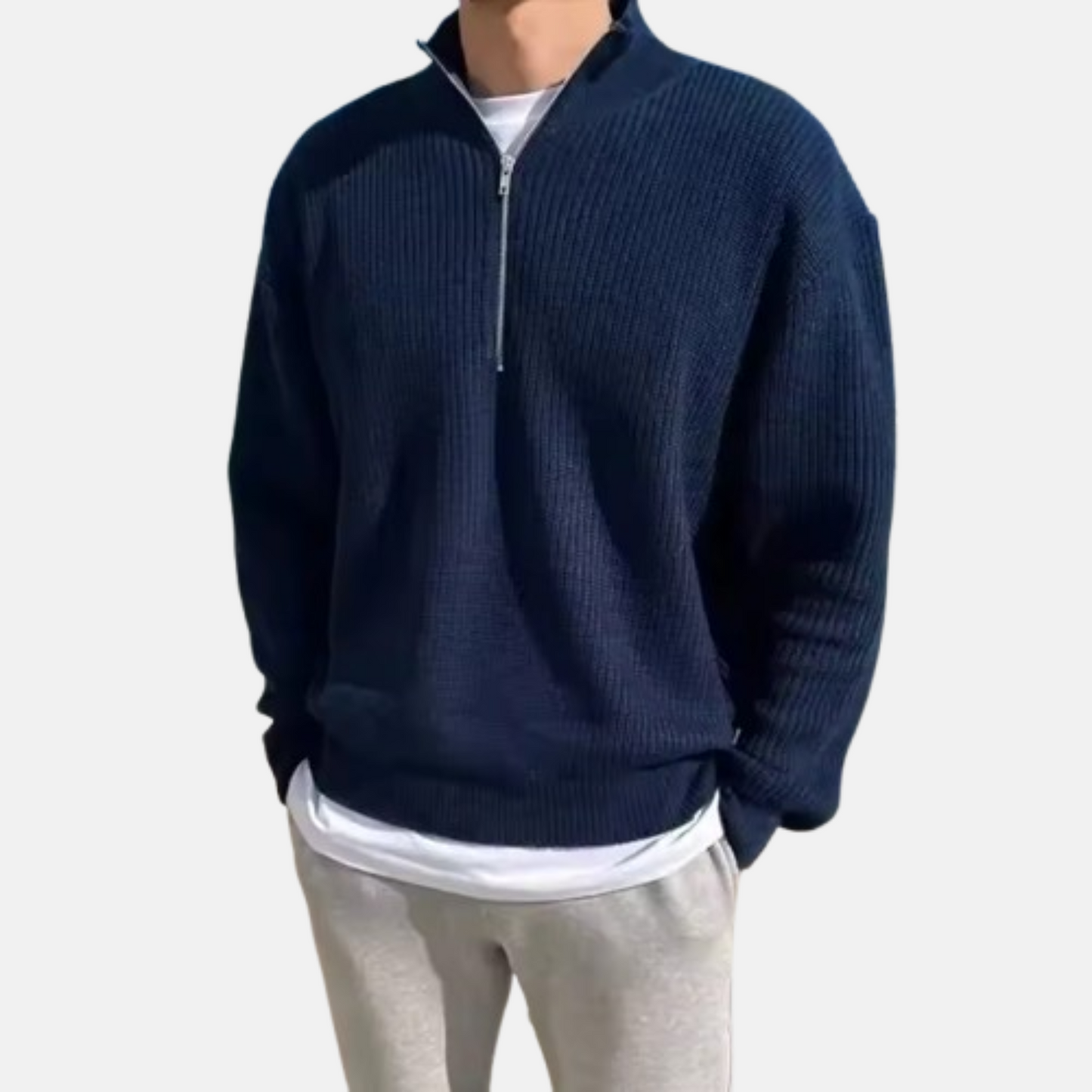 Gstaad Strip Knit Sweater