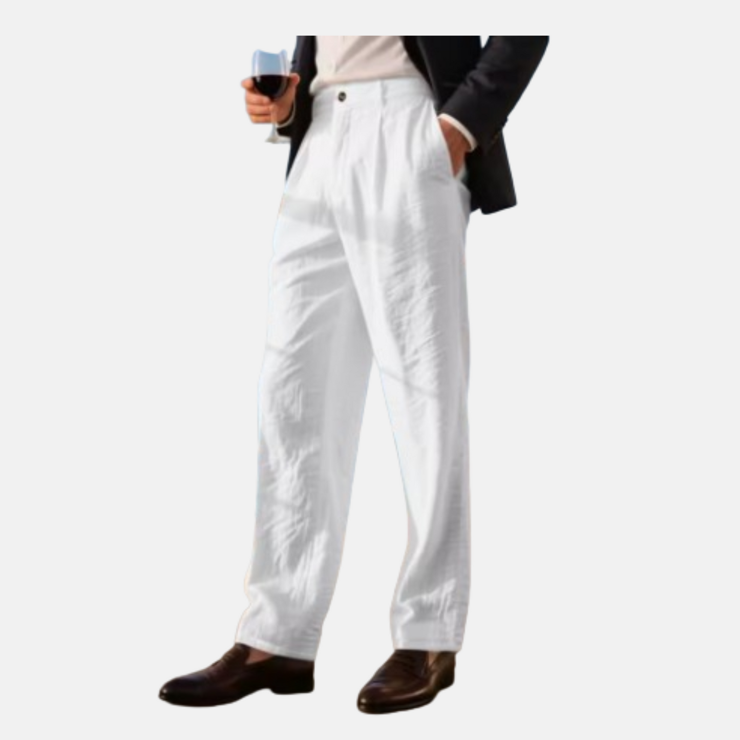 Savile Linen Trousers