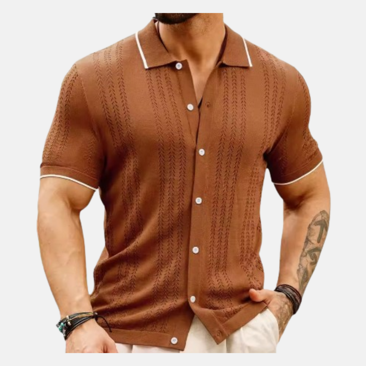 Knitted Utopian Polo