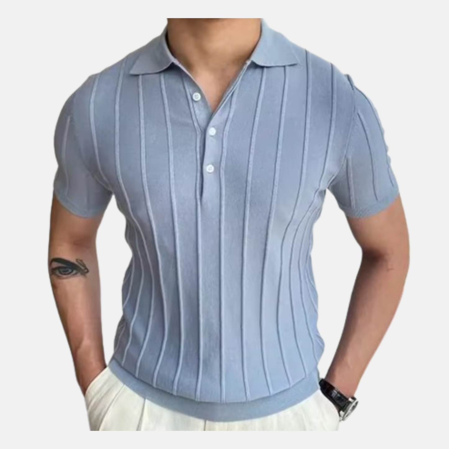 Men's Ribbed Utopian Polo
