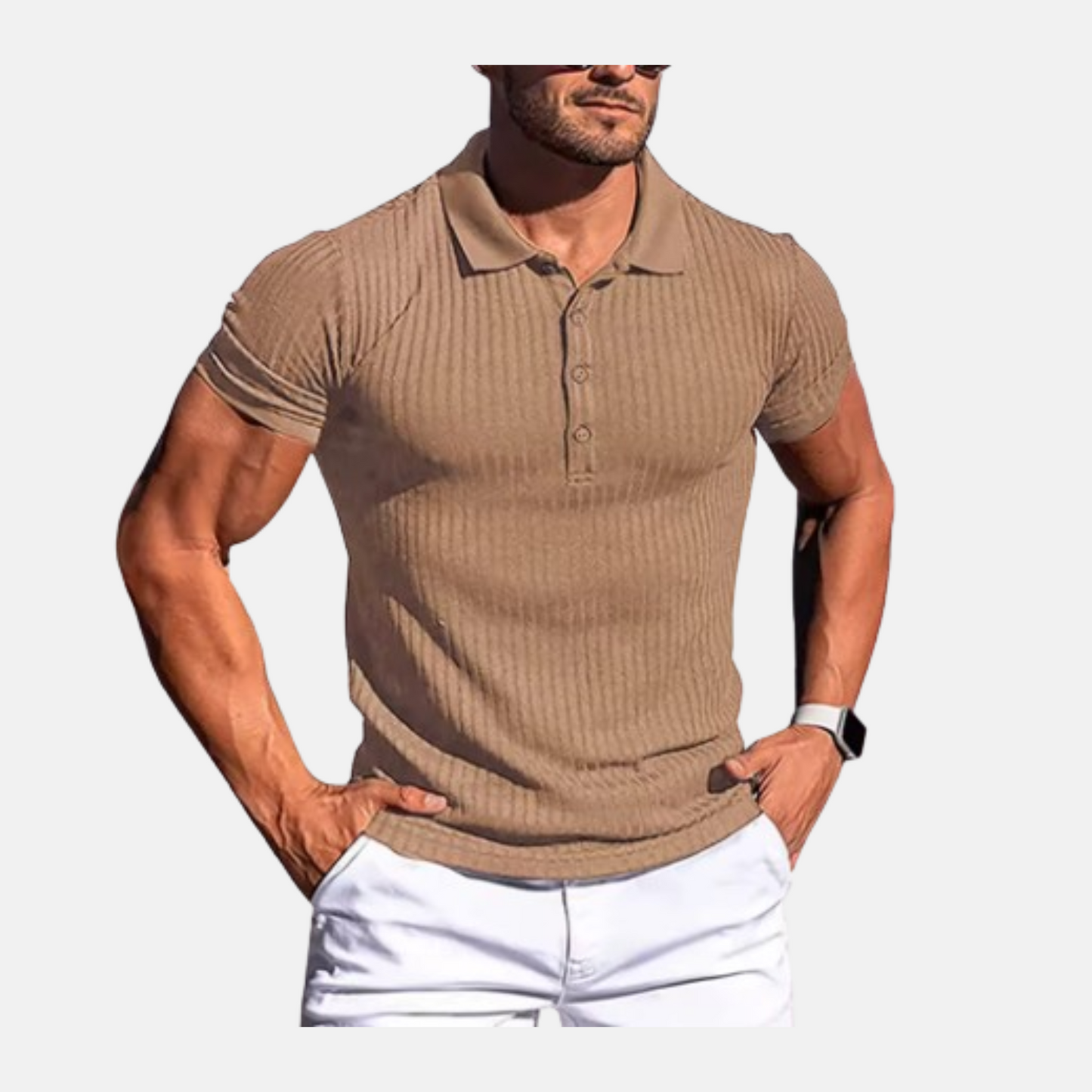 Spanish Ribbed Utopian Polo