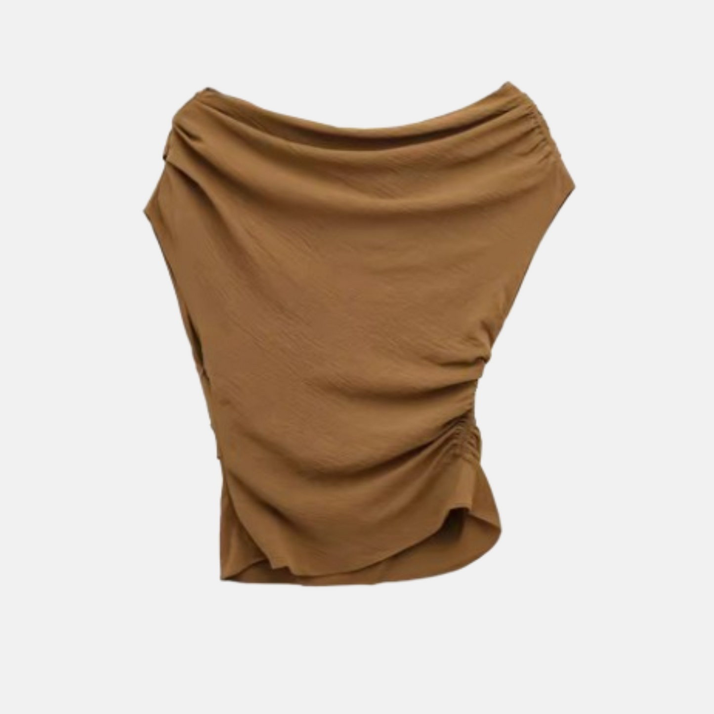 Riviera Drape Blouse
