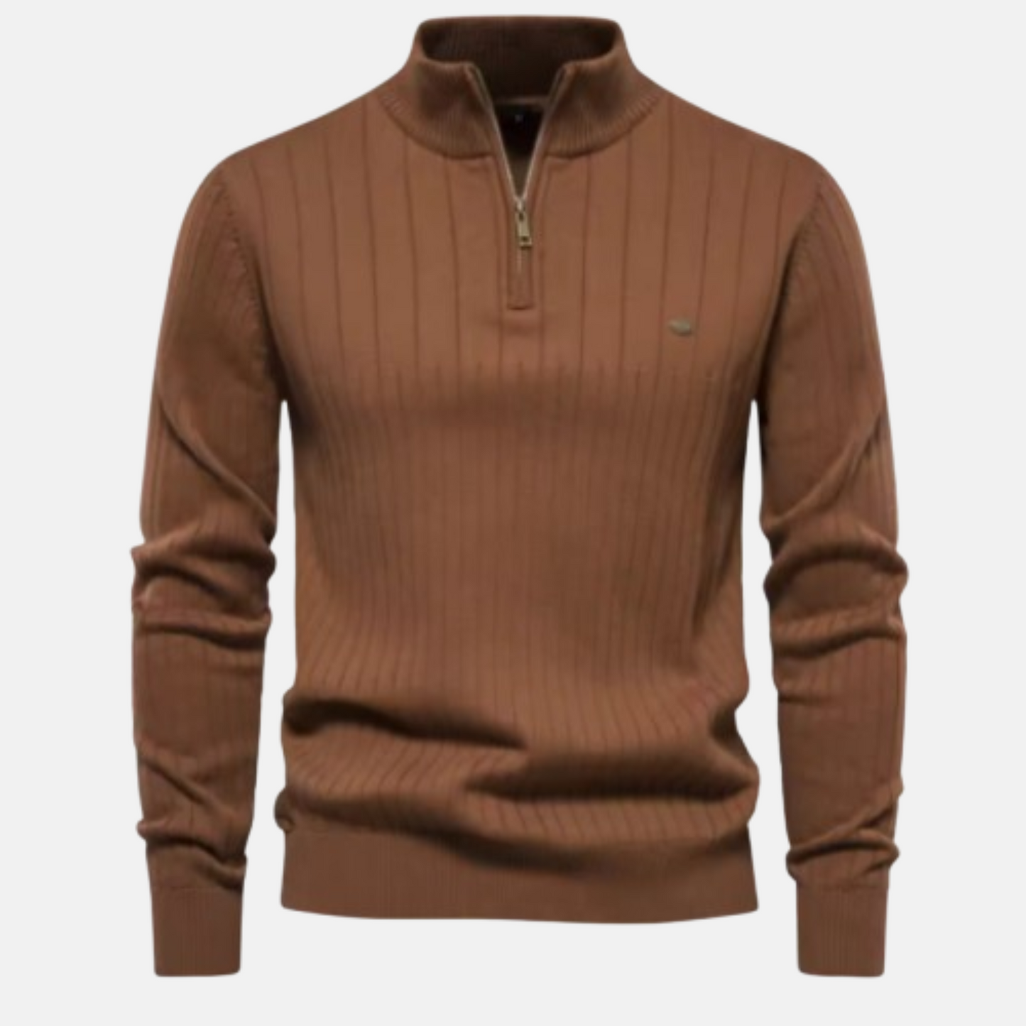 Aiopeson Cotton Knitted Sweater