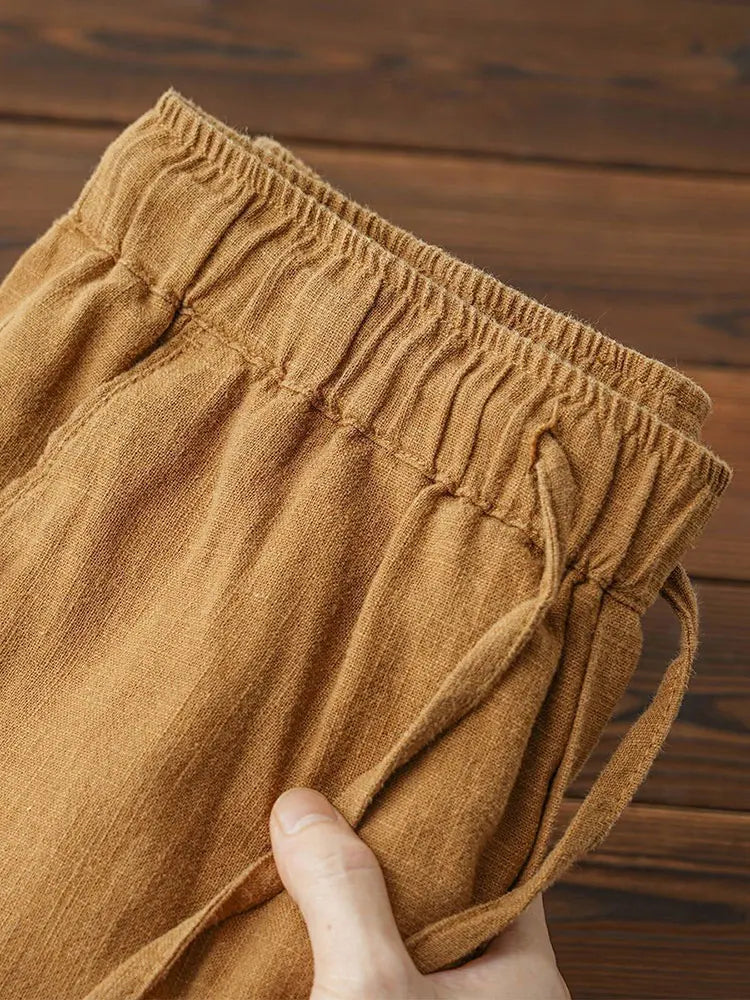 Cotton Linen Pants