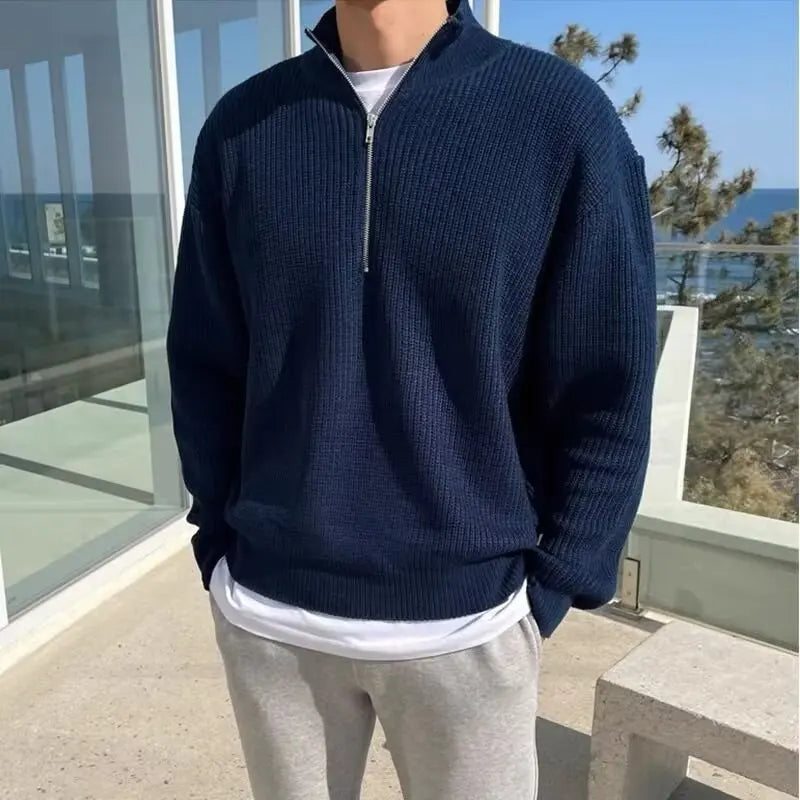 Gstaad Strip Knit Sweater