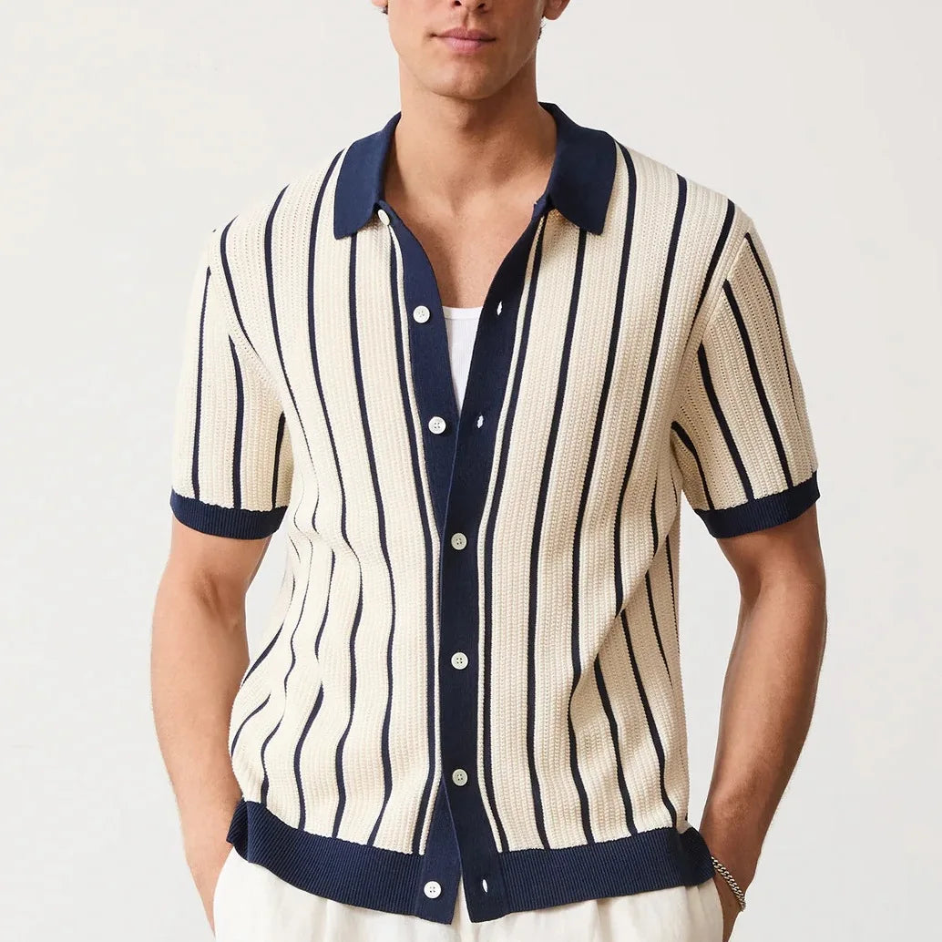 Riviera Stripe Polo