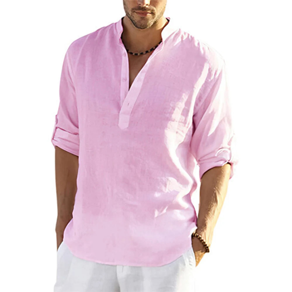 Linen Long Sleeve Shirt