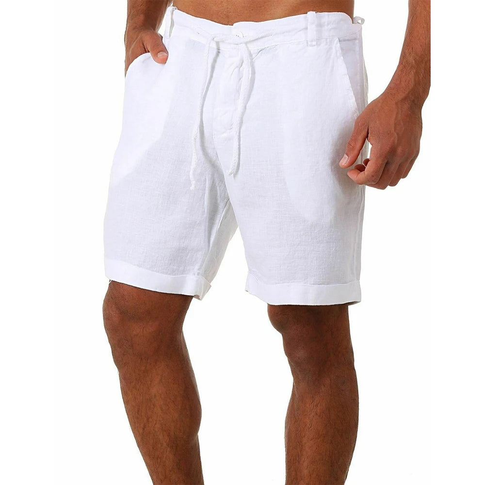 Cotton Linen Shorts
