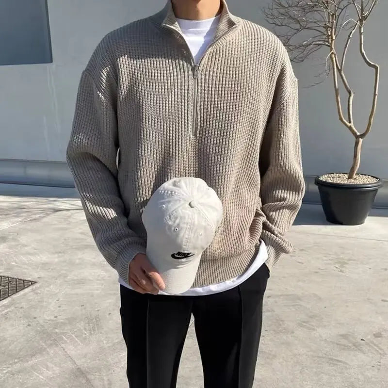 Gstaad Strip Knit Sweater