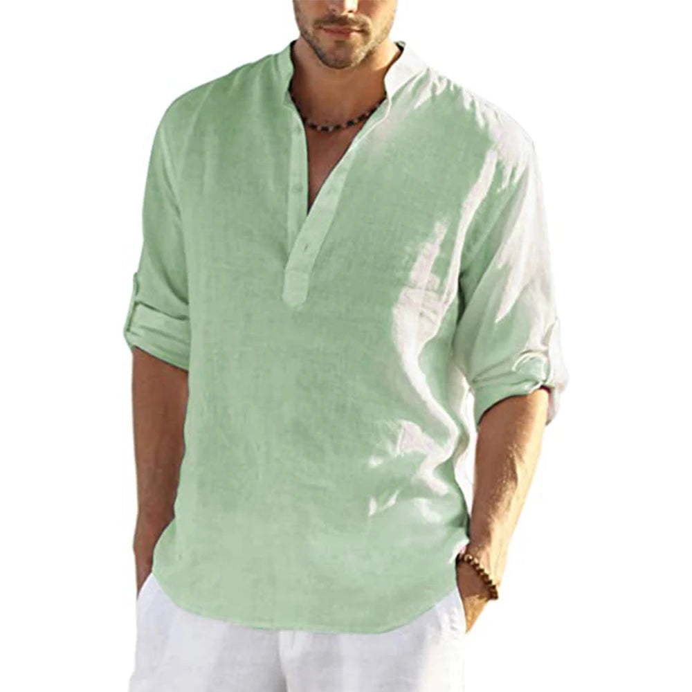 Linen Long Sleeve Shirt