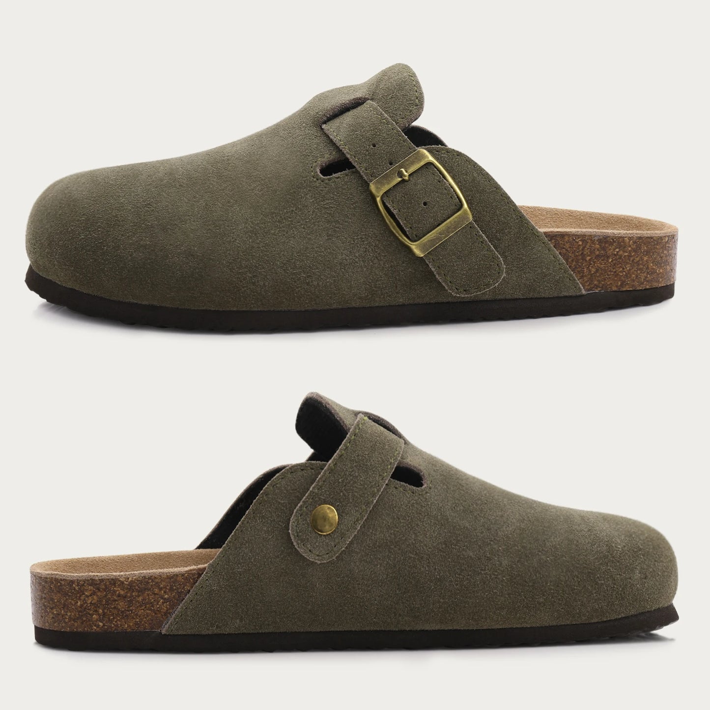 Portofino Suede Mules