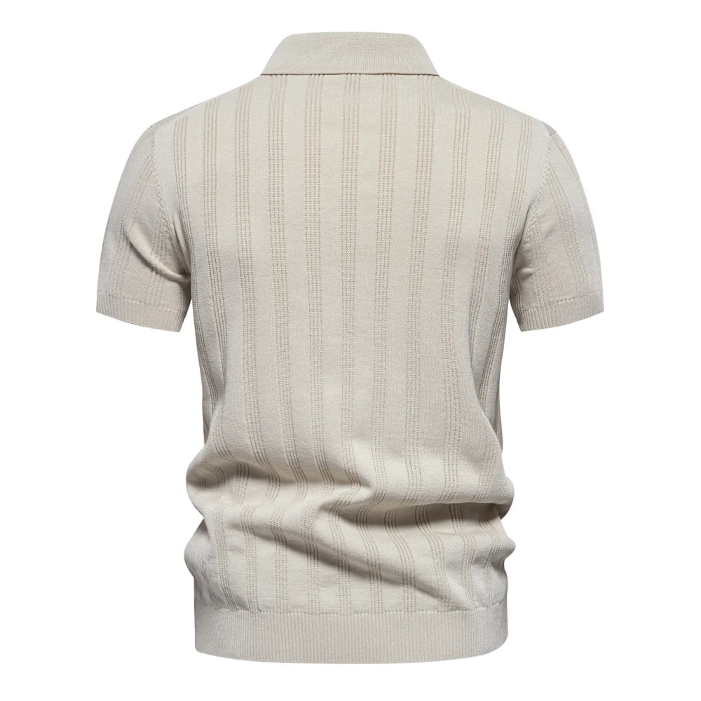 Summer Walk Ribbed Polo