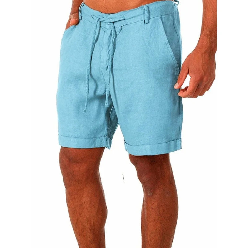 Cotton Linen Shorts