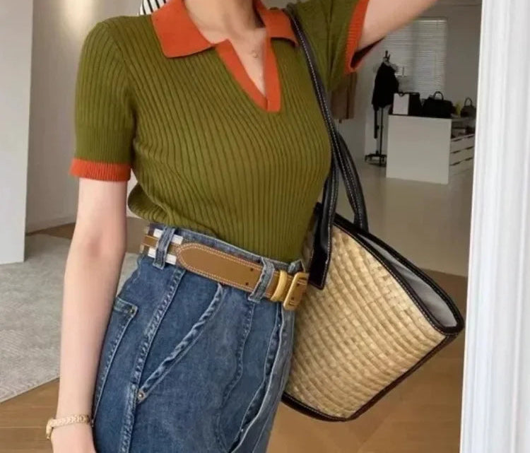 Parisian Chic Polo Tee