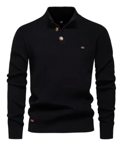 Aiopeson Cotton Knitted Sweater