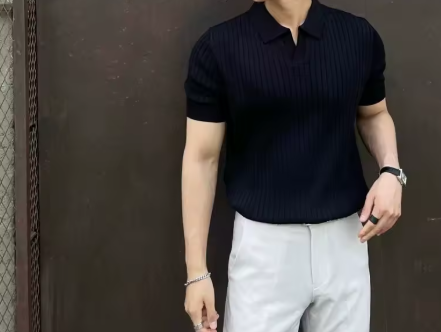 Ribbed Utopian Polo
