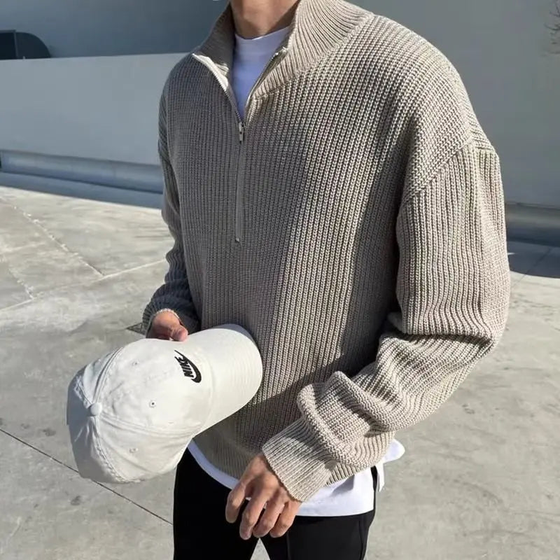 Gstaad Strip Knit Sweater